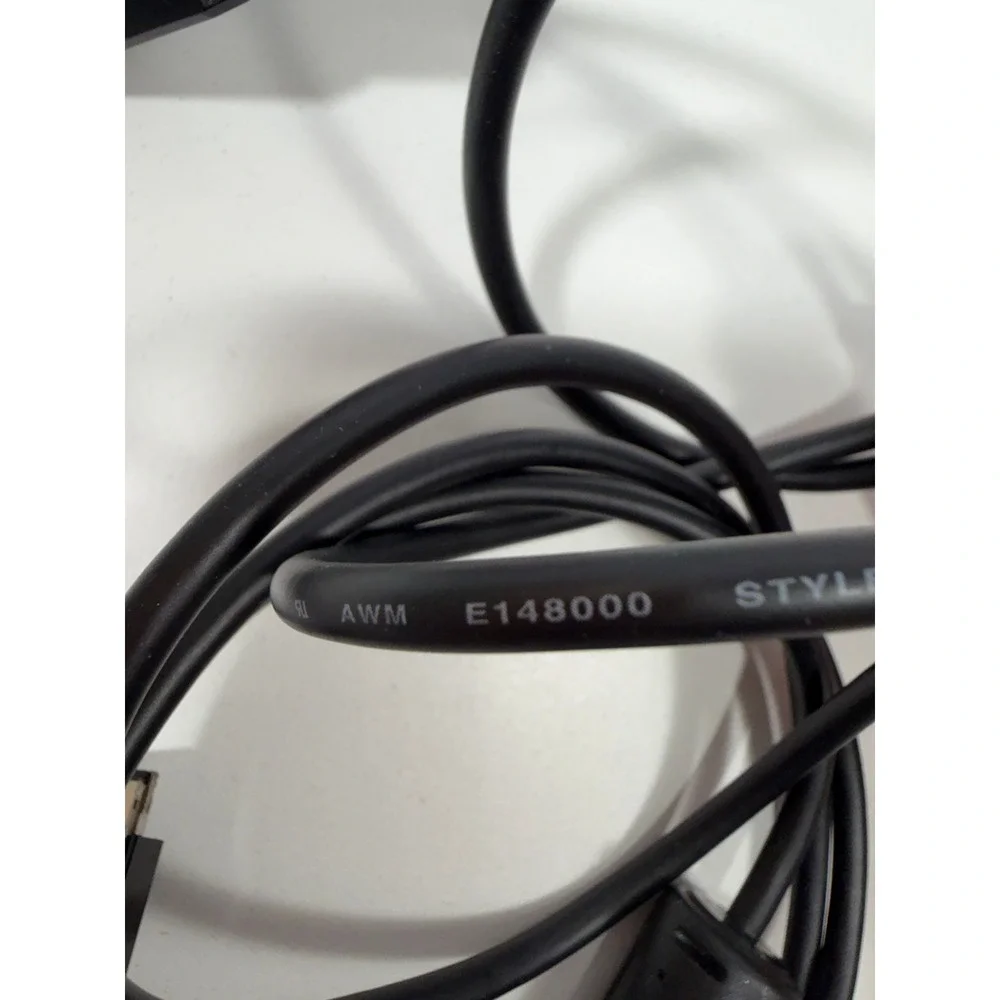 Hirose HRS to DB9 Female Serial Data Cable AWM 2464 28AWG Black Ferrite Bead